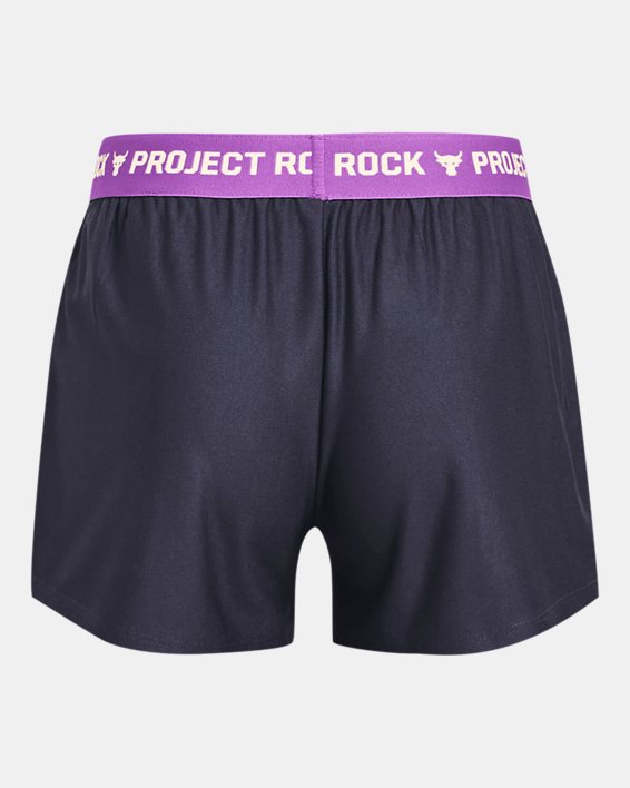 Girls' Project Rock Play Up Shorts, Gray, pdpMainDesktop image number 1